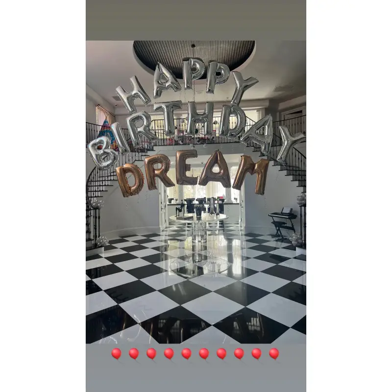 Rob Kardashian Celebrates Daughter Dream’s Birthday 184