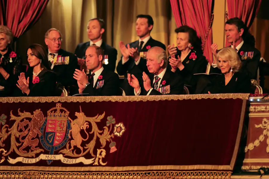 Princess Kate, Prince William, King Charles III and Queen Consort Camilla