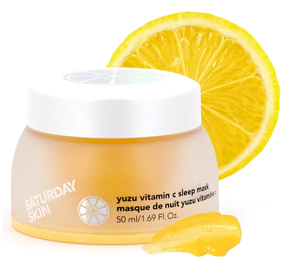 Saturday Skin Yuzu Vitamin C Sleep Face Mask