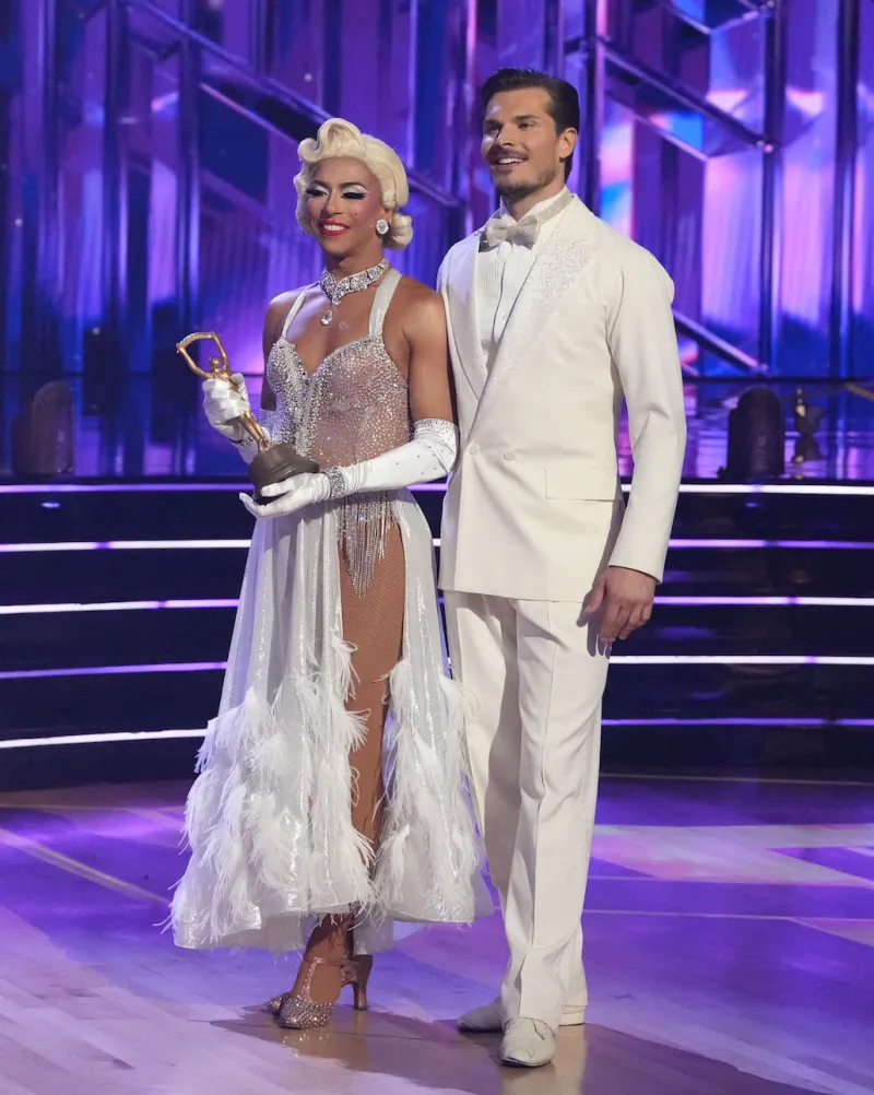 Shangela and Gleb Savchenko