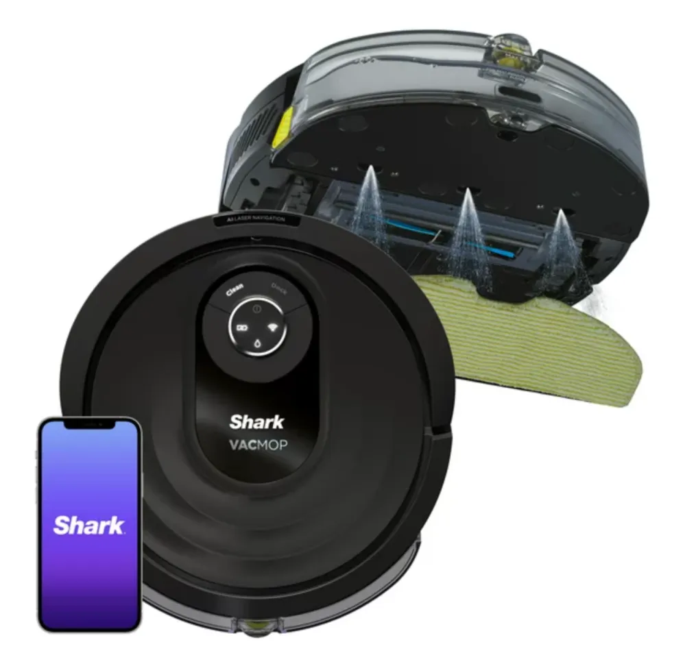 Shark AI VACMOP Wi-Fi Connected Robot Vacuum