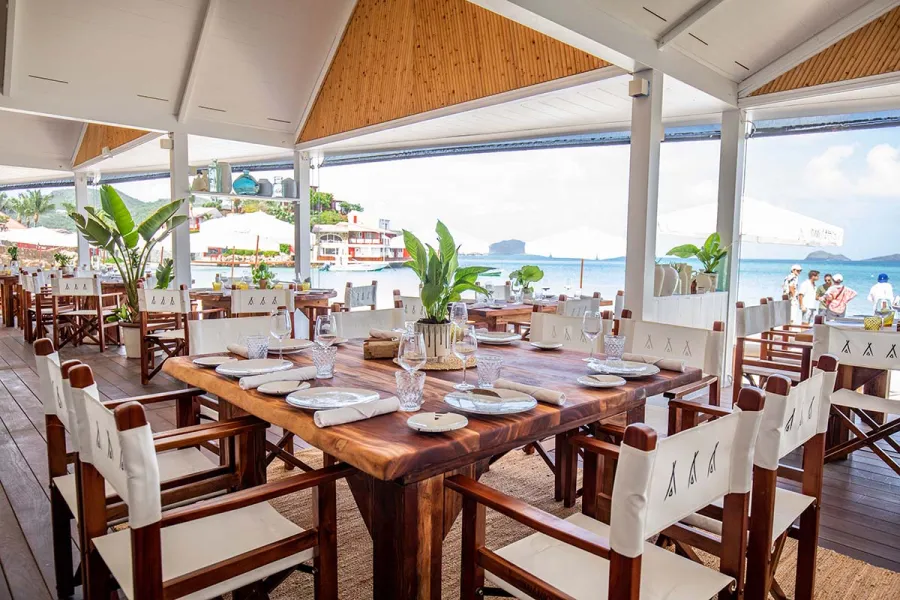 St. Barths' Nikki Beach Is the Ultimate Boho Beach Dining Experience