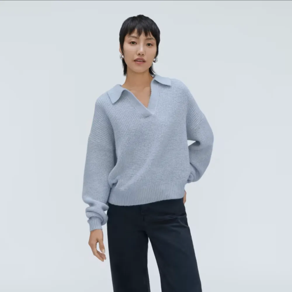 The Alpaca Waffle-Stitch Polo