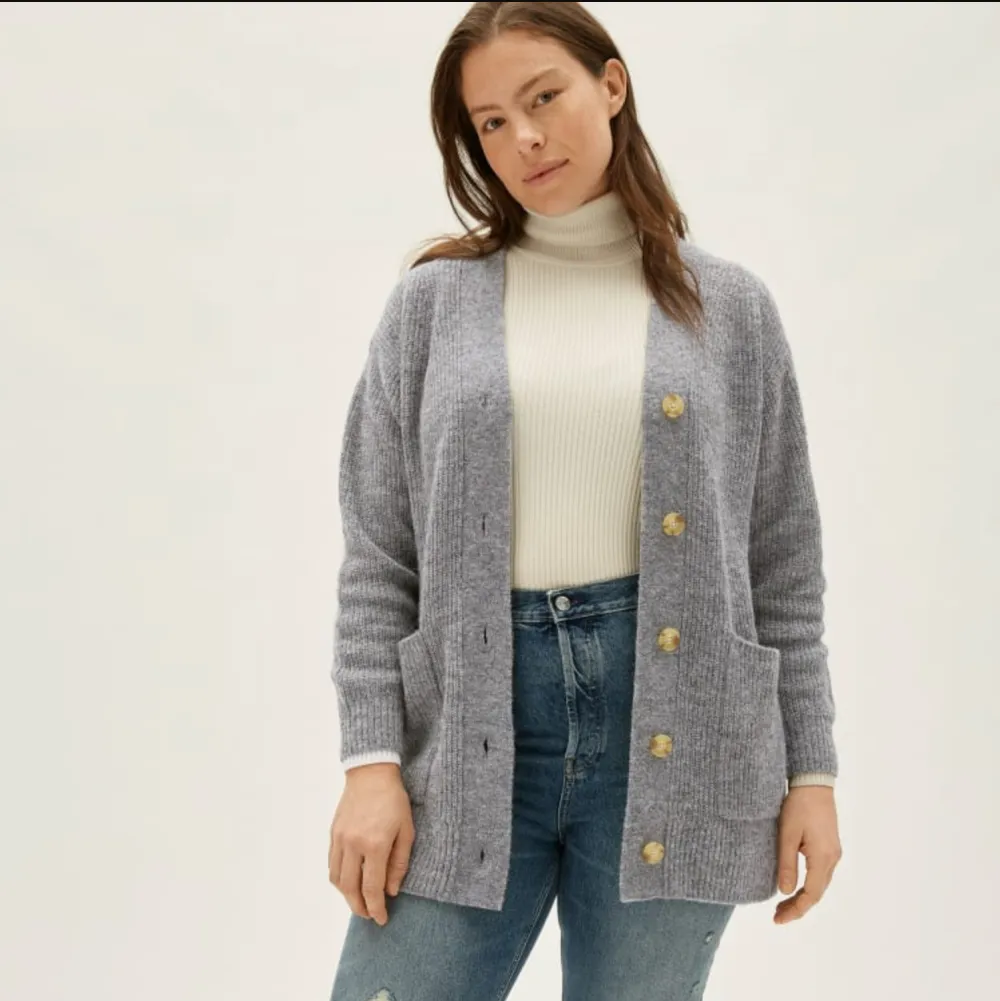 The Oversized Alpaca Cardigan