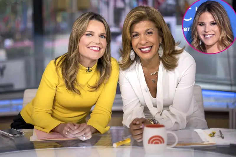 Today's Hoda Kotb and Savannah Guthrie React to Jenna Bush Hager Not Wearing Underwear 2