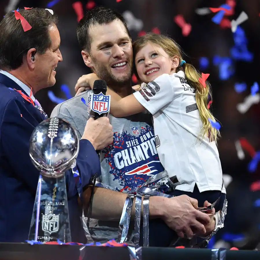 Tom Brady Daughter Vivian Lake Football Cheerleader Amid Gisele Bundchen Split