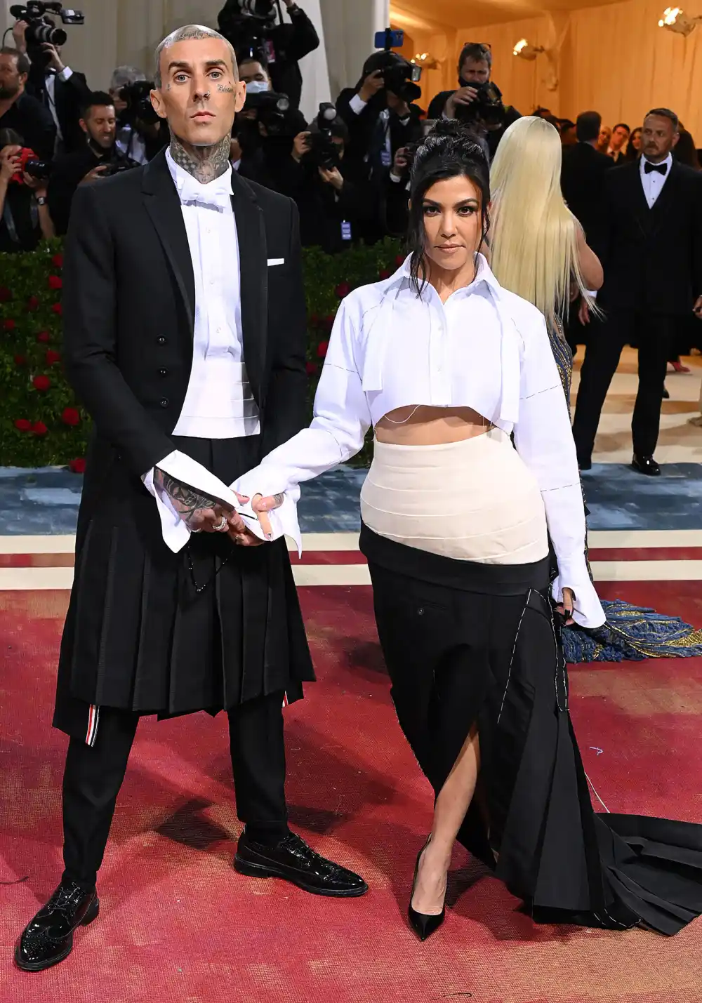 Travis Barker Details Living IVF Journey With Wife Kourtney Kardashian on Camera- &lsquo;I Don&rsquo;t Care if I&rsquo;m C&mdash;ming In a Cup&rsquo; 569 Costume Institute Benefit celebrating the opening of In America: An Anthology of Fashion, Arrivals, The Metropolitan Museum of Art, New York, USA - 02 May 2022