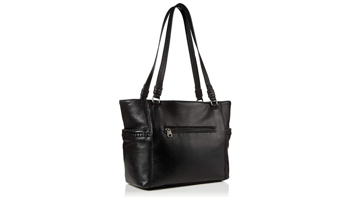 black tote bag
