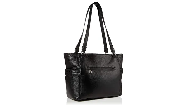 black tote bag