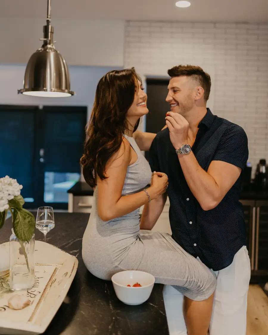 Blake Horstmann Officially Asks Girlfriend Giannina Gibelli to Move In: 'It's Actually Super Cute'