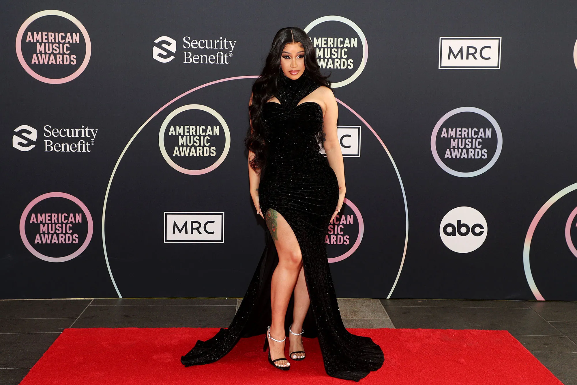 cardi b amas 2021