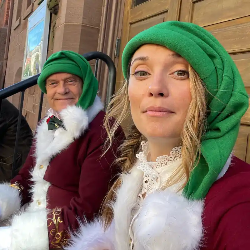 Family Bonding! Kelsey Grammer and Daughter Spencer Team Up for Holiday Film