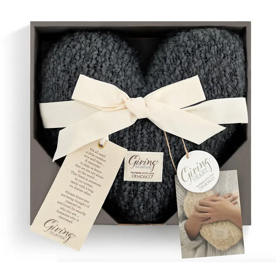 hanukkah-gift-guide-qvc-demdaco-weighted-heart-pillow