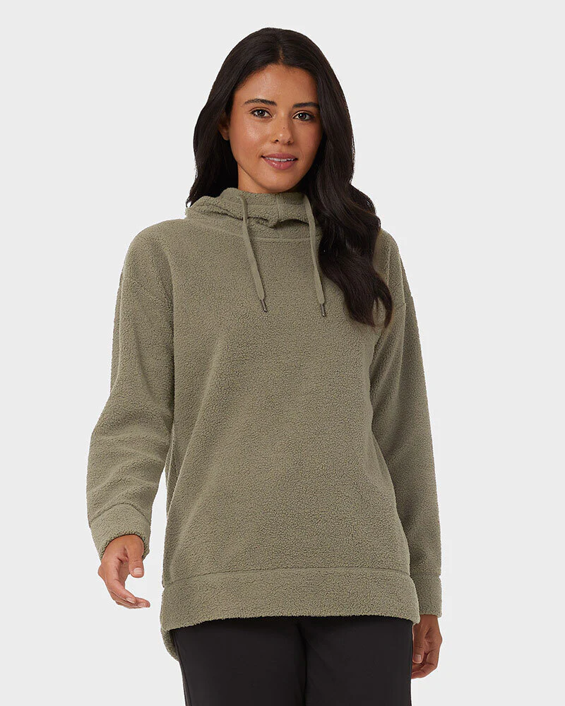 sherpa hoodie