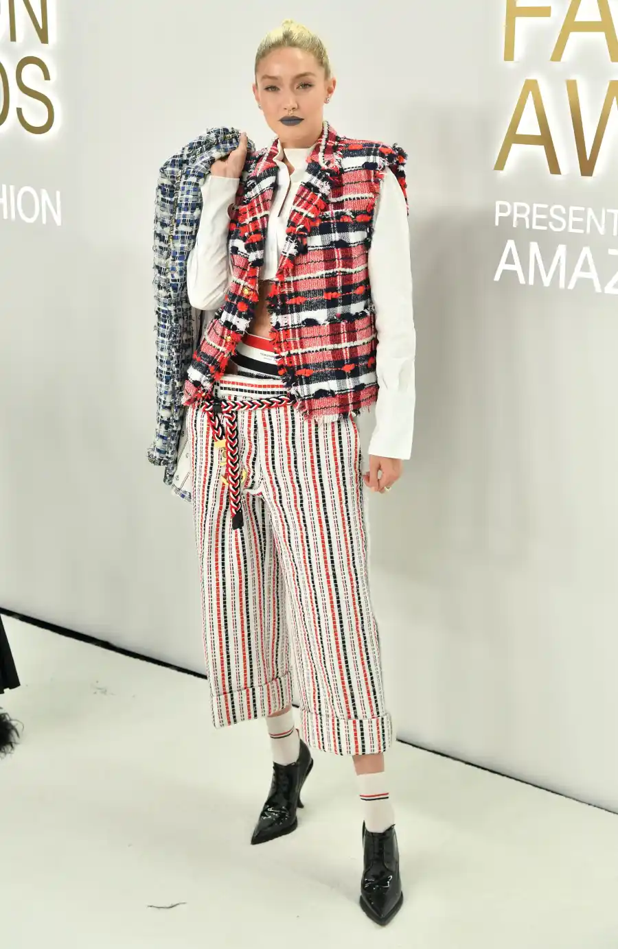 Gigi Hadid at CFDA Awards 2022.