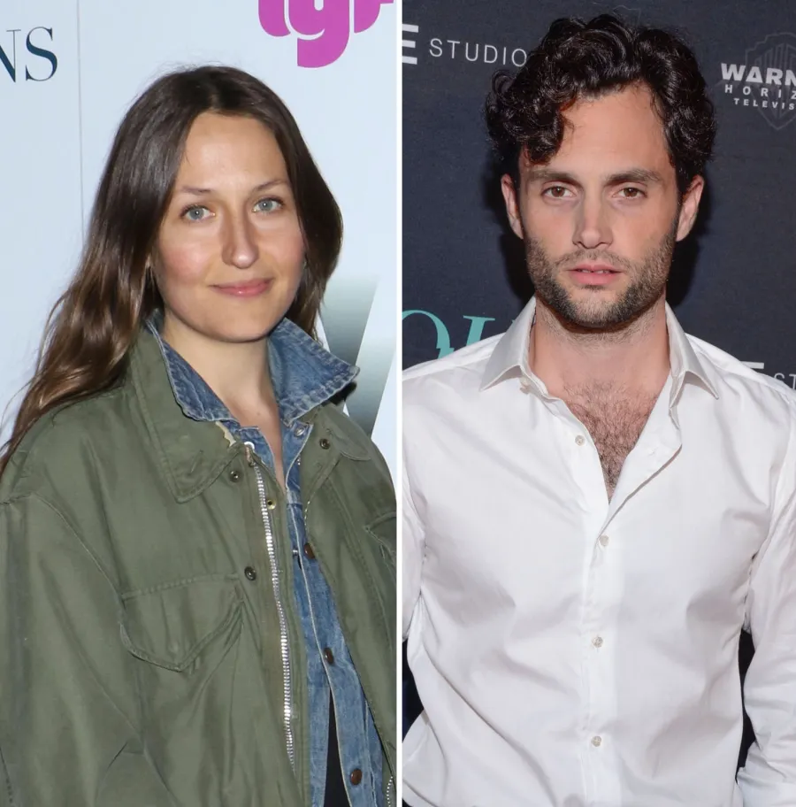 Penn Badgley and Domino Kirke