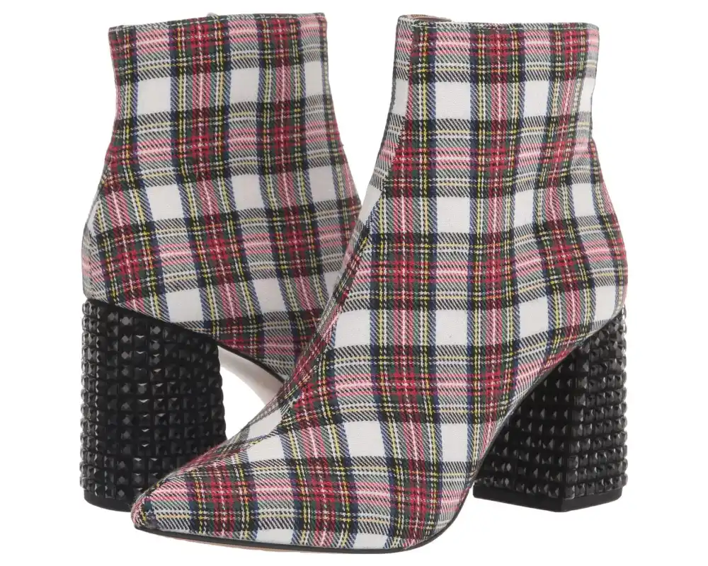 tartan plaid boots