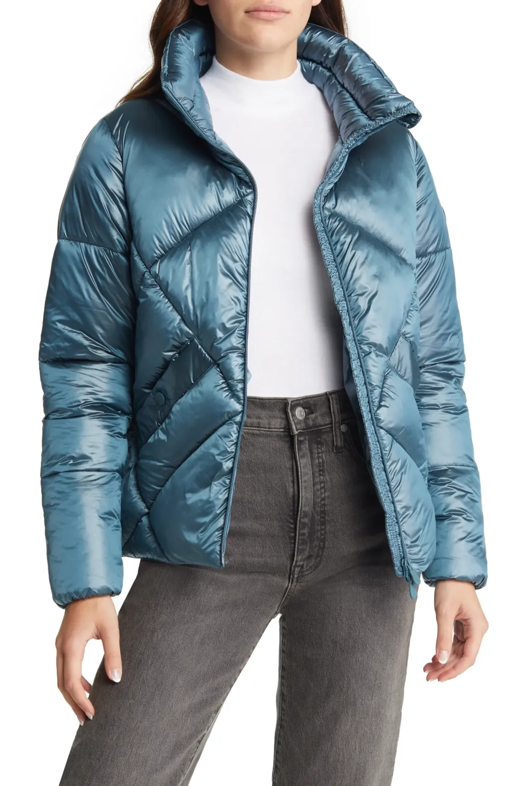 water-repellant puffer