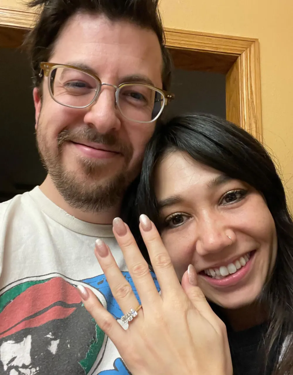&lsquo;Superbad&rsquo; Alum Christopher Mintz-Plasse Engaged to Girlfriend Britt Bowman ring