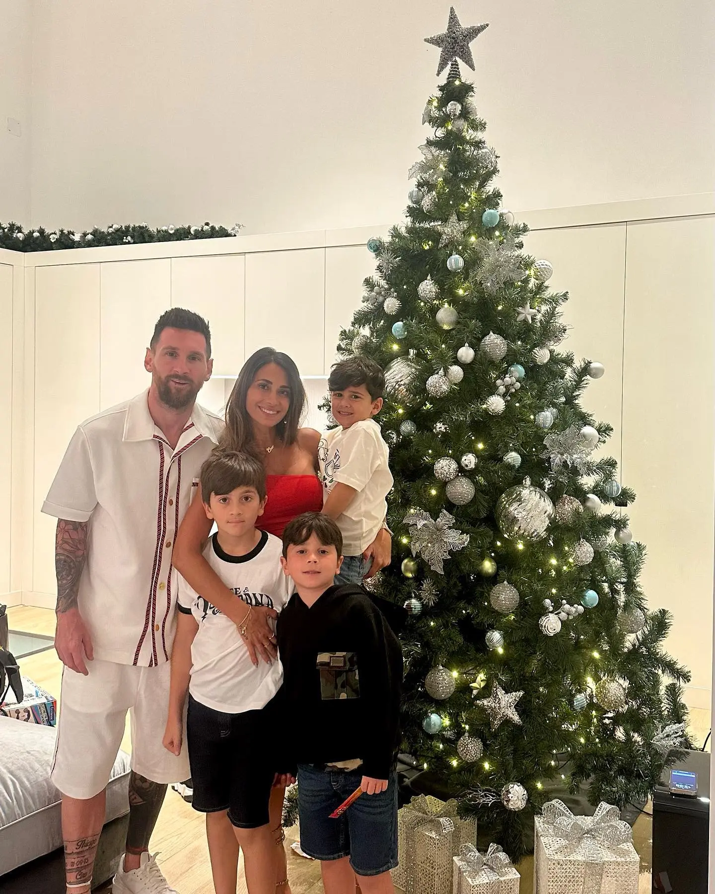 Soccer Star Lionel Messi and Wife Antonela Roccuzzo&rsquo;s Cutest Family Photos With Their 3 Sons