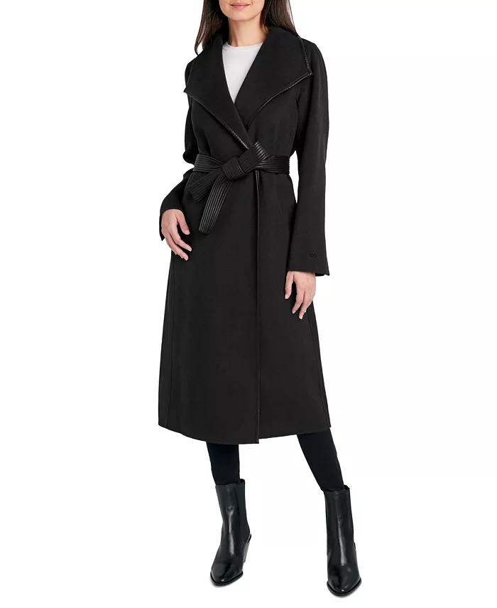Tahari wrap coat