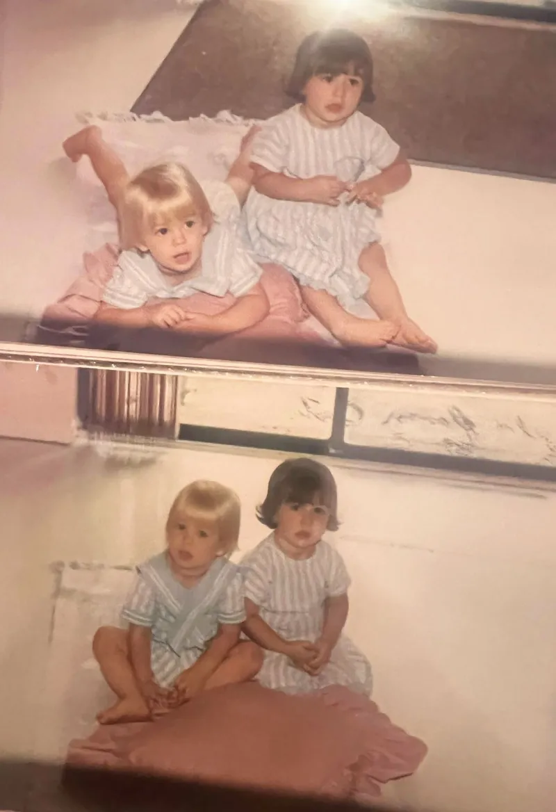 Aaron Carter’s Twin Angel Reflects on Brother’s Death old twin photo