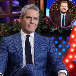 Andy Cohen Claims James Corden's 'Late Late Show' Copied His ‘Watch What Happens Live’ Set - 505