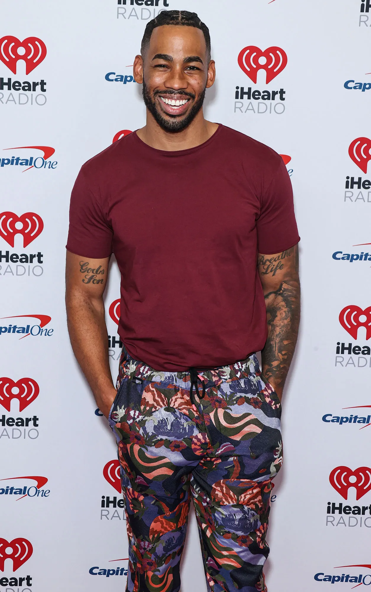 Bachelor Nation's Mike Johnson Reveals He Has a New Girlfriend: ‘I Slid in the DMs' red t shirt