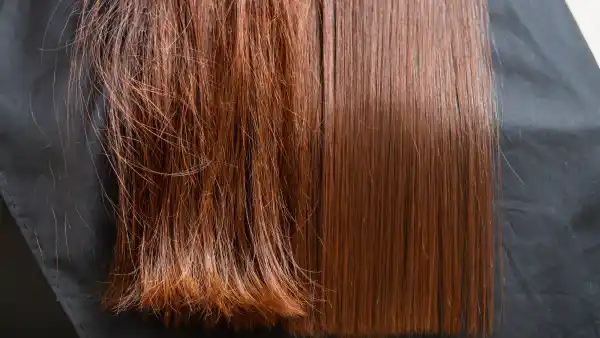 Before-After-Hair-Frizz-Stock-Photo