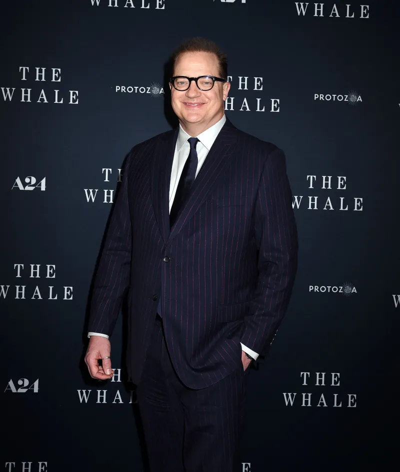 Brendan Fraser Reveals He Starved Himself While Filming 'George of the Jungle'- 'My Brain Was Misfiring' 748 'The Whale' film premiere, New York, USA - 29 Nov 2022