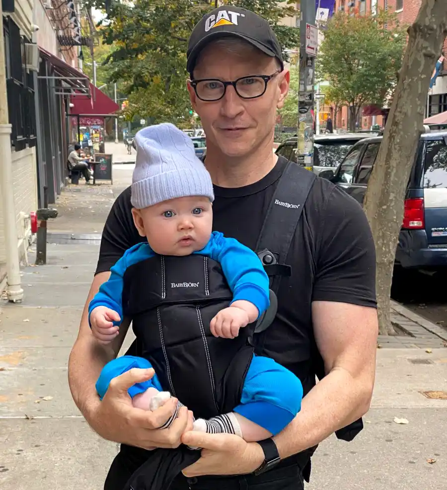 CNN Anchor Anderson Cooper's Family Album With Sons Wyatt and Sebastian