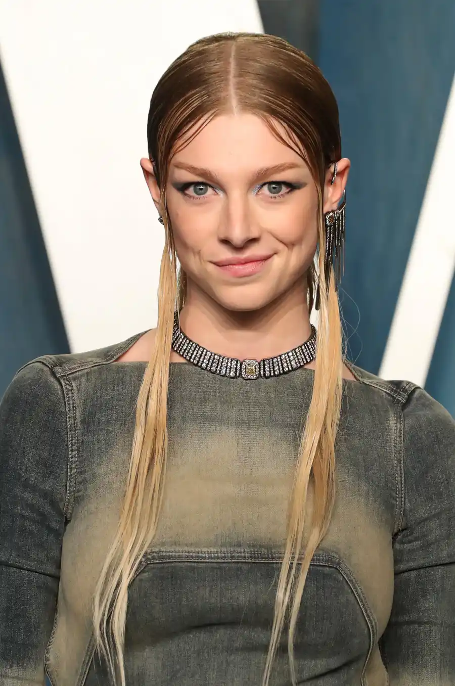 Celebrities Rocking the Wet Hair Look- Kim K, More. - 393Vanity Fair Oscar Party, Arrivals, Los Angeles, USA - 27 Mar 2022