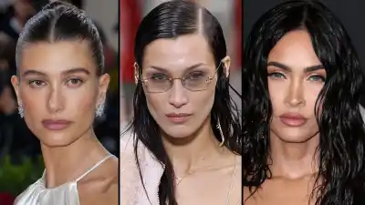 Celebrities Rocking the Wet Hair Look- Kim K, More. - 395