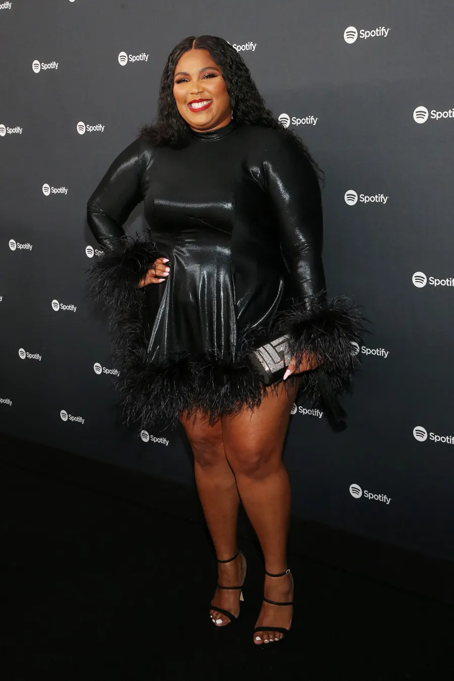 Celebrities Wearing a Little Black Dress- Lizzo, Selena Gomez, More- Pics. - 576 Spotify Best New Artist 2020 Party, Arrivals, The Lot Studios, Los Angeles, USA - 23 Jan 2020