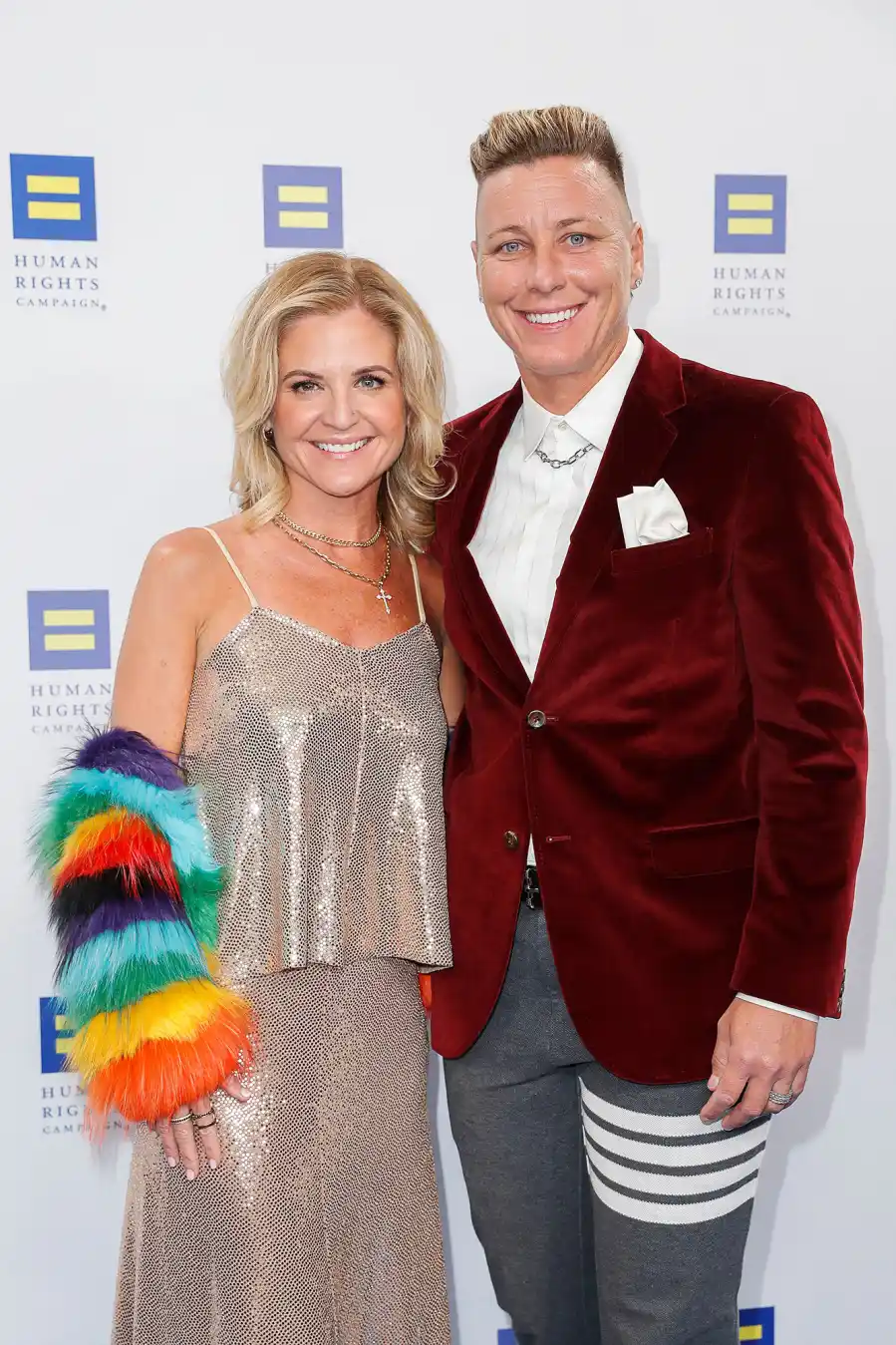 Celebrities Who Are Dating or Married to Professional Soccer Players- Victoria Beckham and More 586 Glennon Doyle, Abby Wambach. Human Rights Campaign 2022 Los Angeles Dinner at JW Marriott Los Angeles L.A. LIVE, USA - 12 Mar 2022