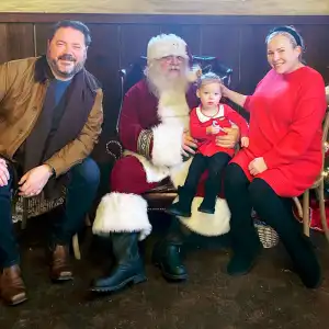 Celebrity Parents Share Kids’ 2022 Santa Photos meghan mccain