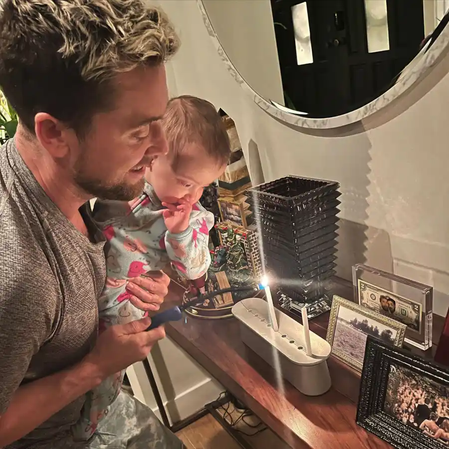 Celebs Celebrate Hanukkah 2022 Lance Bass