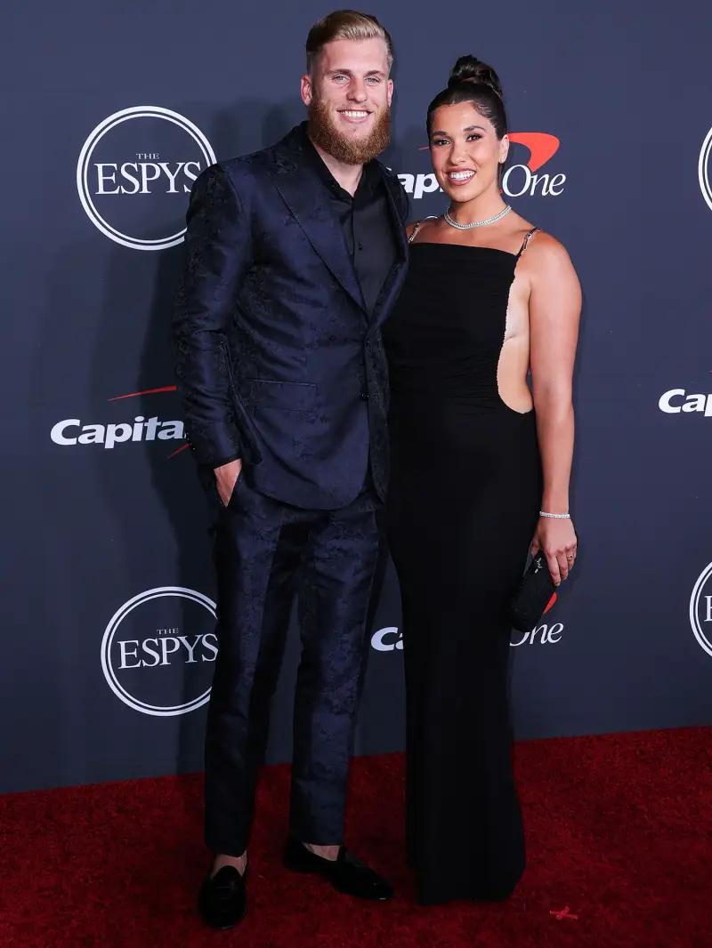 Celebs Ditch Balenciaga Amid Backlash for Teddy Bear Advertisement- Brittany Aldean, Lala Kent and More 523 2022 ESPY Awards, Dolby Theatre, Hollywood, Los Angeles, California, United States - 20 Jul 2022 Cooper Kupp and Anna Marie Croskrey Kupp