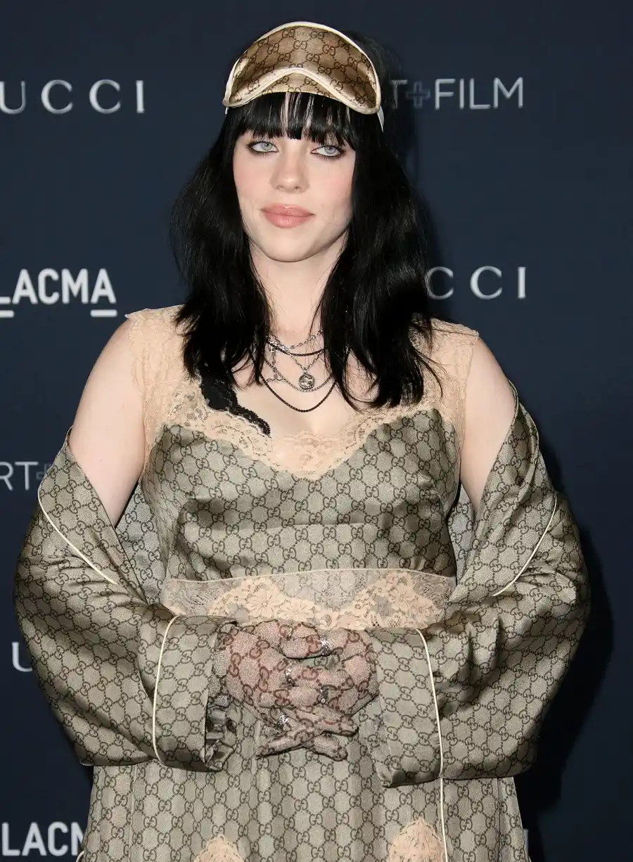 Celebs With Wolf Cut Billie Eilish