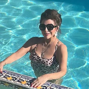 Celebs over 40 swimsuits