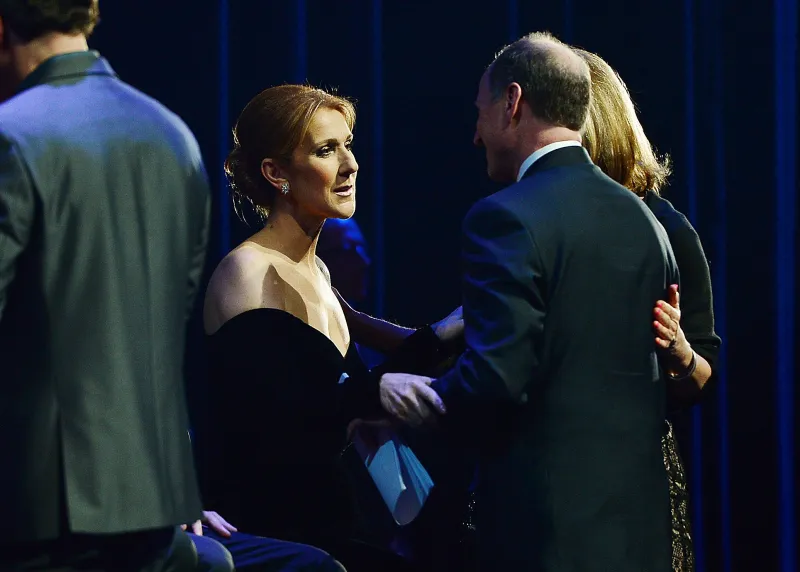 Celine Dion and Rene Angelil's Relationship Timeline - 022 Celebration Of Life For Rene Angelil At The Colosseum At Caesars Palace - Las Vegas, United States - 04 Feb 2016