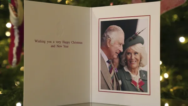 Charles and Camilla Send 1st Christmas Card as King and Queen Consort