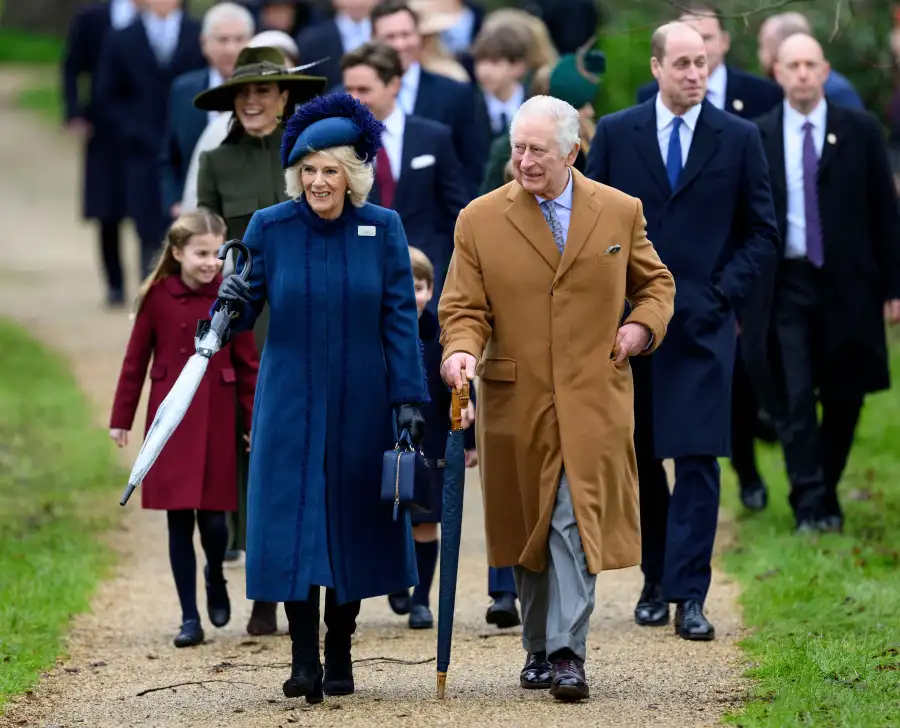Charles and Camilla Sandringham