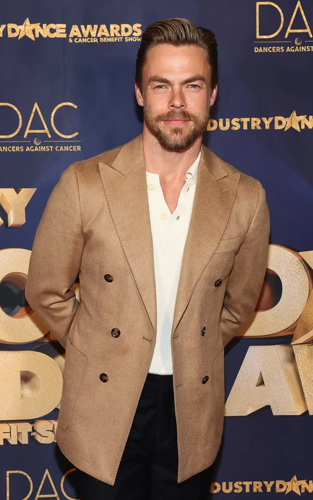 Derek Hough Breaks Down In Tears After Admitting His Friend Died by Suicide- 'It Was Jolting&rsquo; - 363 2022 Industry Dance Awards, Inside, Los Angeles, California, USA - 12 Oct 2022