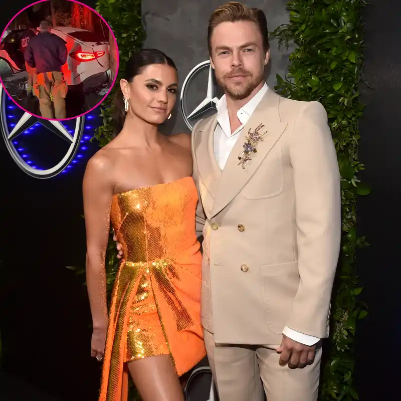 Derek Hough and Fiancee Hayley Erbert Are 'Both OK' After 'Pretty Scary Car Accident'