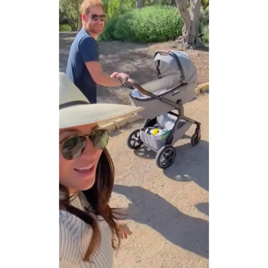 Every Rare Glimpse of Archie and Lili in Harry and Meghan Documentary 13