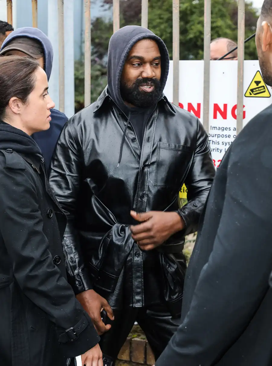 Everything Kim Kardashian and Kanye West Have Said About Coparenting Since Their Split - 502 Burberry show, Arrivals, London Fashion Week, UK - 26 Sep 2022