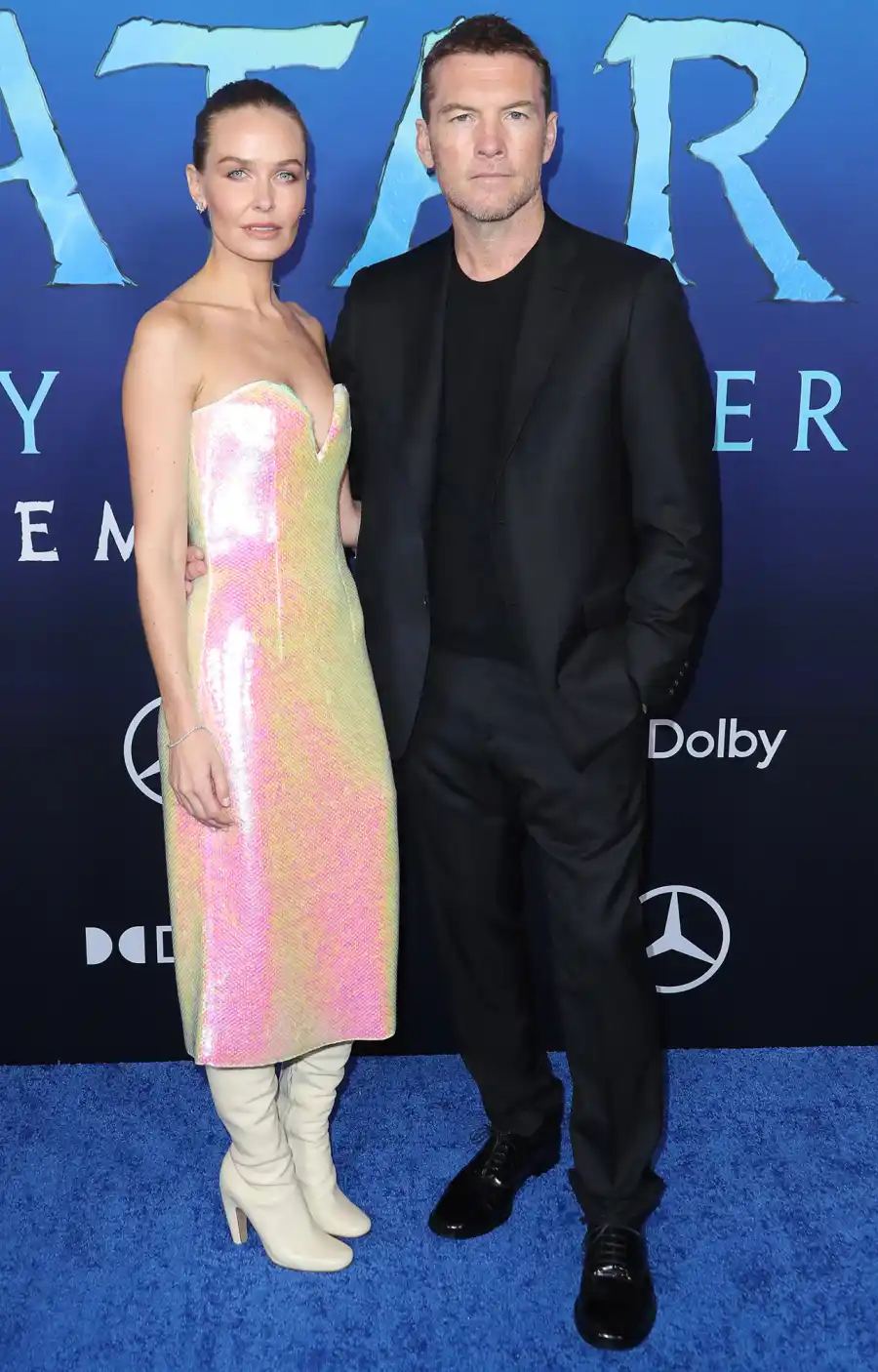 Heidi Klum at Way of Water Premiere - 141 Lara Worthington, Sam Worthington 'Avatar: The Way of Water' film premiere, Los Angeles, California, USA - 12 Dec 2022
