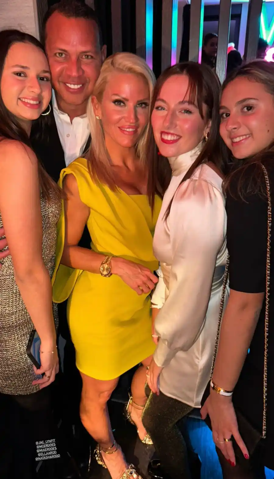 Alex Rodriguez, GF Jaclyn Cordeiro