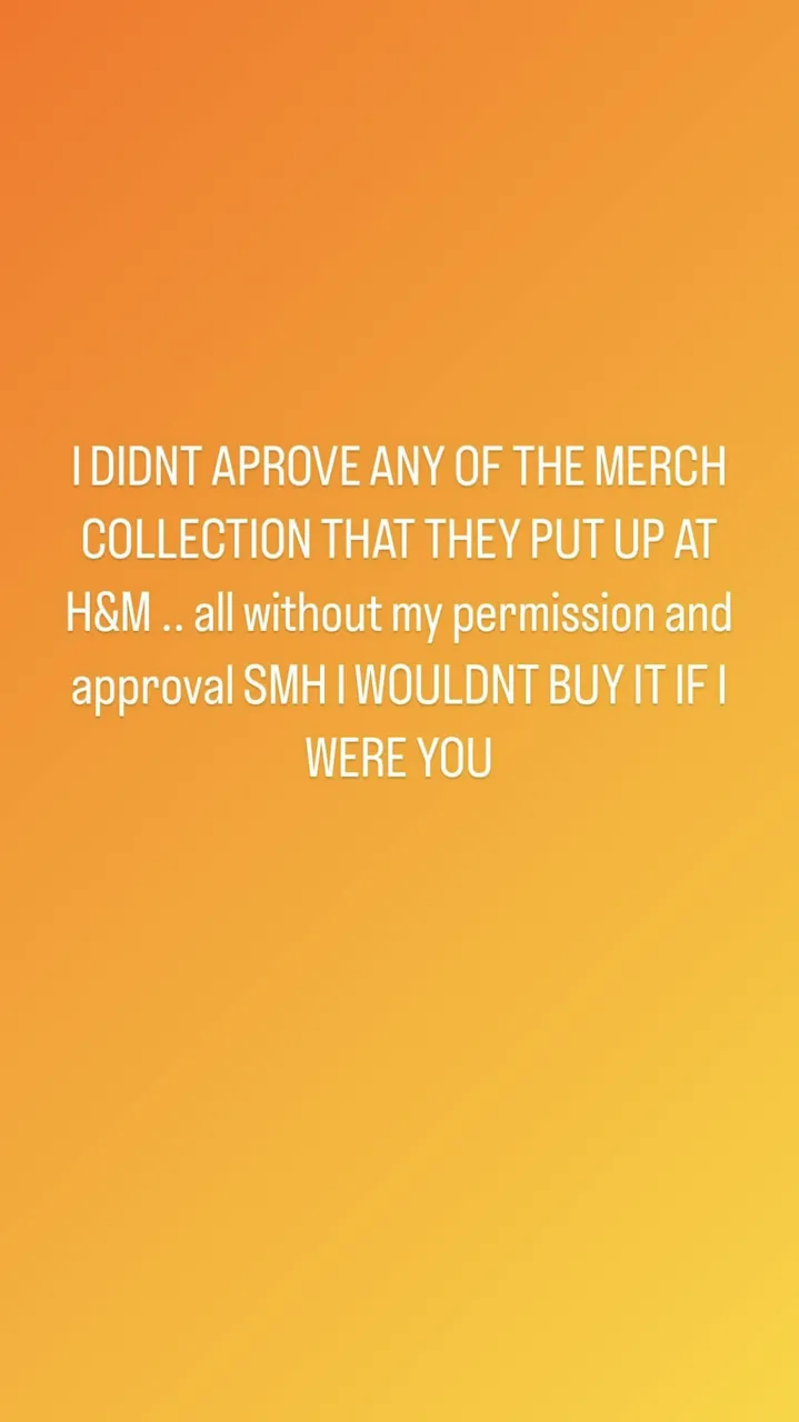 Justin Bieber, H&M drama